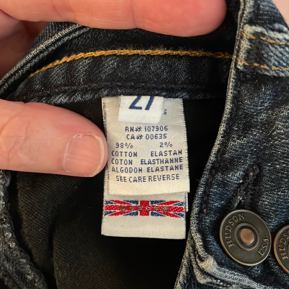 Hudson Jeans, Size: 27, Style: Signature Midrise Bootcut